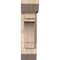 Ekena Millwork Merced Slat Smooth Bracket w/ Offset Brace, Douglas Fir, 5 1/2"W x 16"D x 20"H BKT0604X16X20MRC06SDF - alternate 4